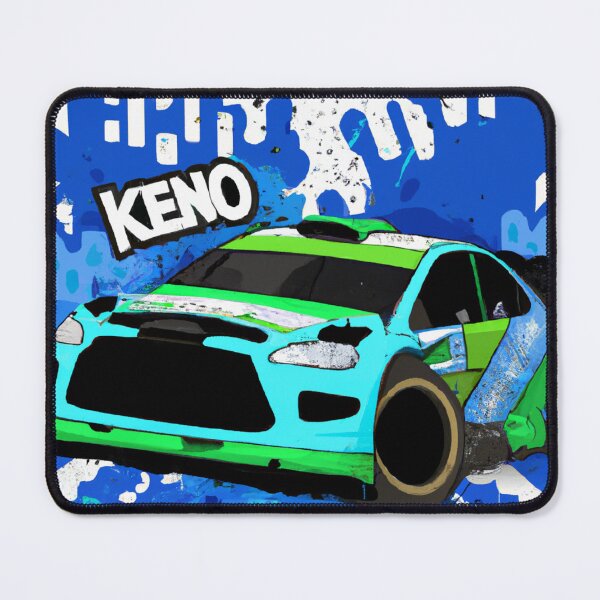 Item preview, Keno Racing Car Art designed and sold by mabdulrabn.