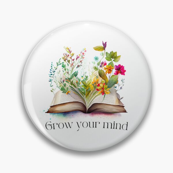 Item preview, Grow Your Mind - Reading Flowers designed and sold by CreativNode.