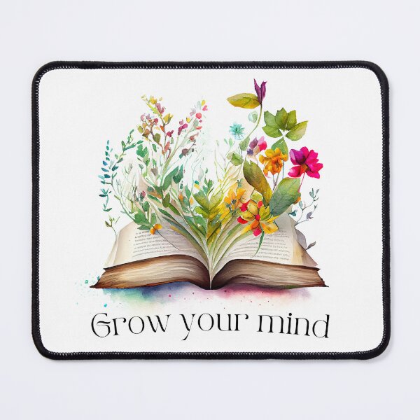 Item preview, Grow Your Mind - Reading Flowers designed and sold by CreativNode.