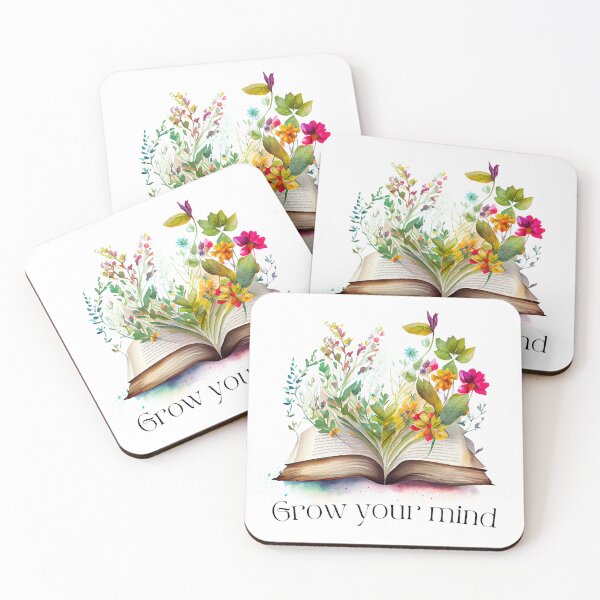 Item preview, Grow Your Mind - Reading Flowers designed and sold by CreativNode.