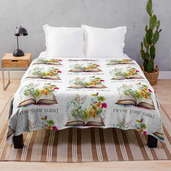 Item preview, Grow Your Mind - Reading Flowers designed and sold by CreativNode.