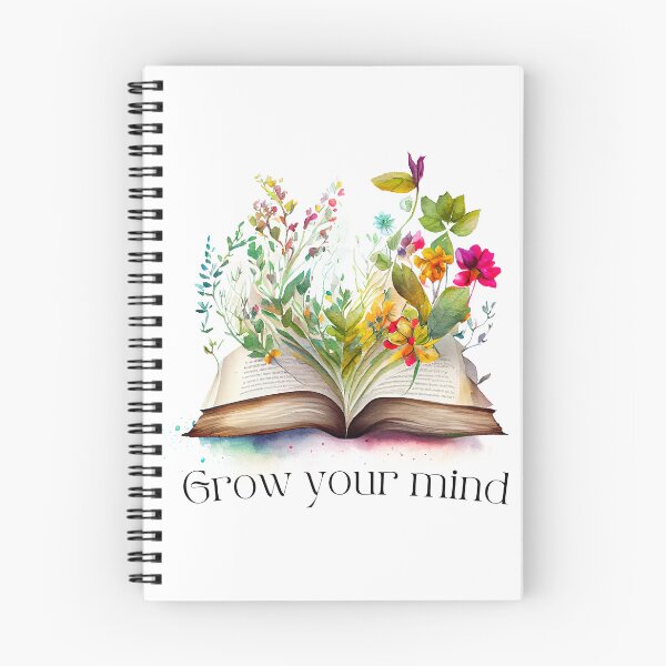 Item preview, Grow Your Mind - Reading Flowers designed and sold by CreativNode.