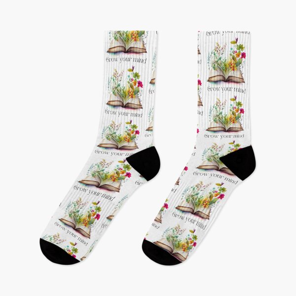 Item preview, Grow Your Mind - Reading Flowers designed and sold by CreativNode.