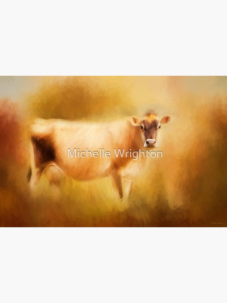 Jersey Cow Portrait Photograph by Michelle Wrighton - Fine Art America