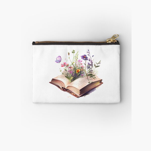 Item preview, Reading is Growing - Purple Watercolour Butterfly and Flowers designed and sold by CreativNode.