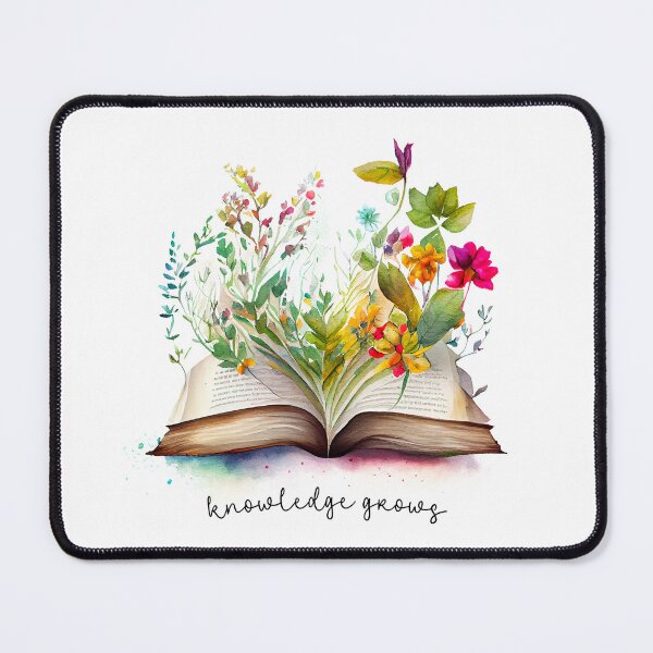 Item preview, Knowledge Grows - Reading Flowers designed and sold by CreativNode.