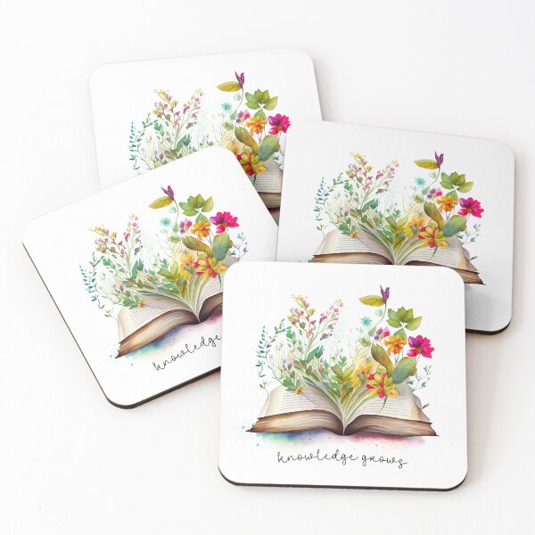 Item preview, Knowledge Grows - Reading Flowers designed and sold by CreativNode.