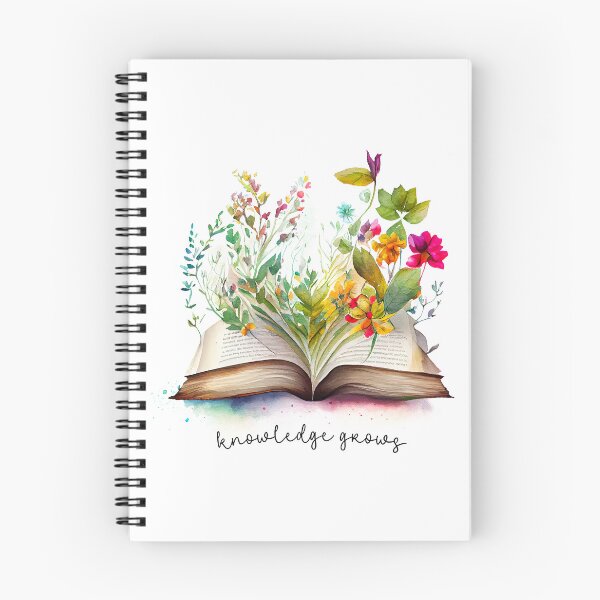 Item preview, Knowledge Grows - Reading Flowers designed and sold by CreativNode.