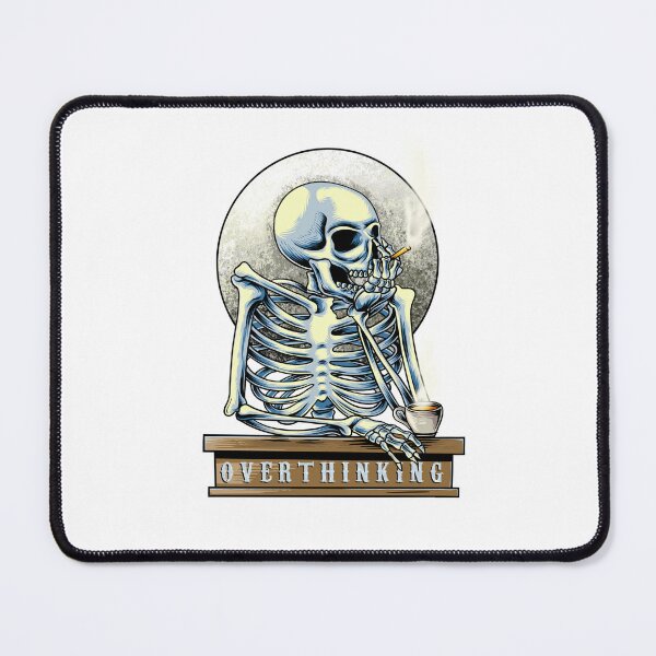 Item preview, The Skull Overthinking designed and sold by arjana31.