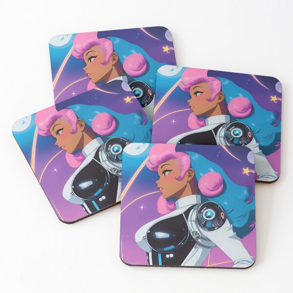 Item preview, Starstruck Gworl | Black Anime Girl designed and sold by blackanimemecca.