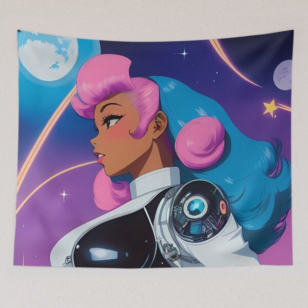 Item preview, Starstruck Gworl | Black Anime Girl designed and sold by blackanimemecca.