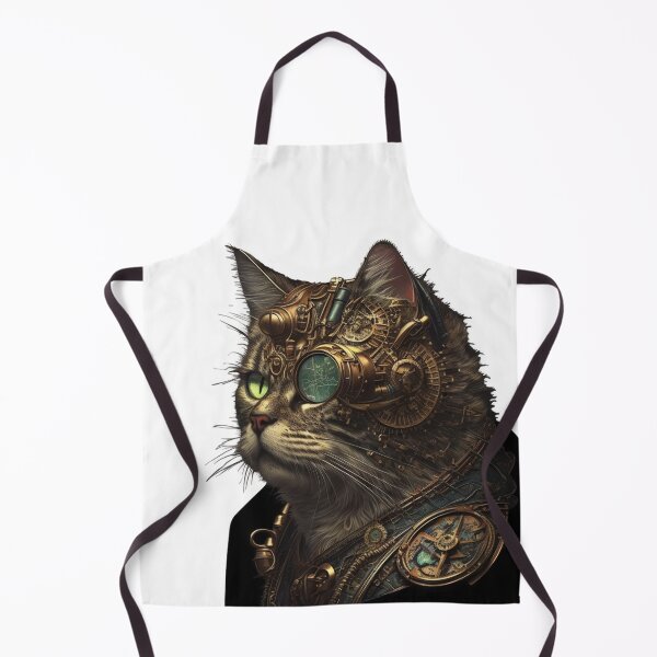 Item preview, Steampunk Animals - Mechanical Cats #11 designed and sold by MindAsylum.