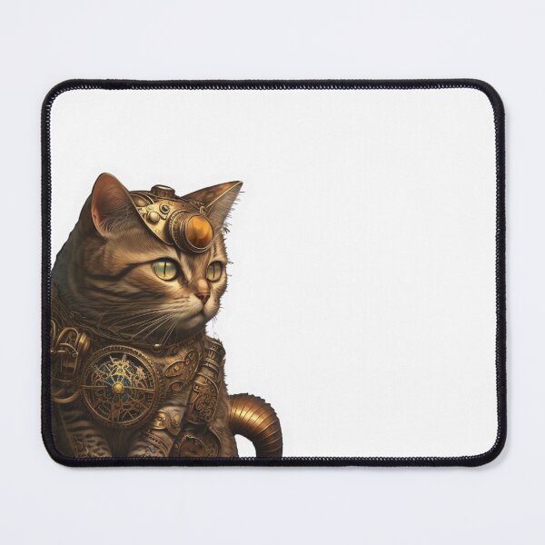 Item preview, Steampunk Animals - Mechanical Cats #12 designed and sold by MindAsylum.