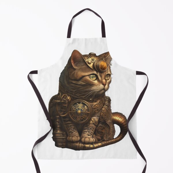 Item preview, Steampunk Animals - Mechanical Cats #12 designed and sold by MindAsylum.