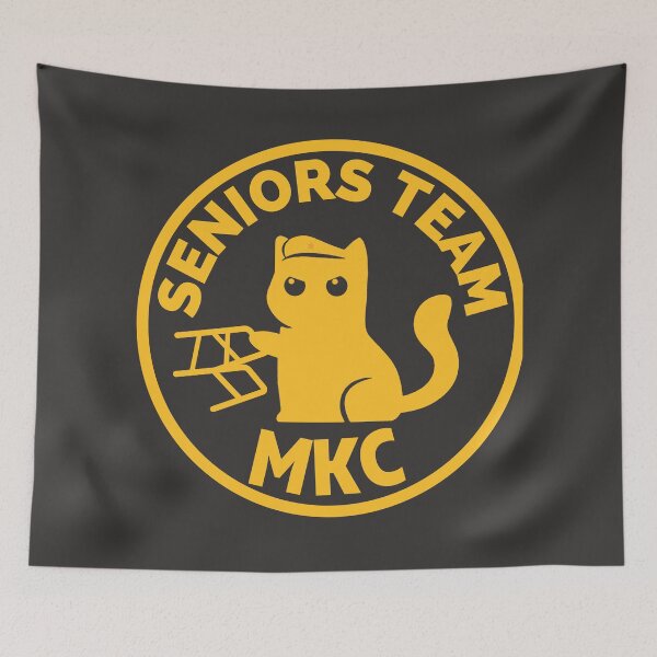 Item preview, MKC Seniors Team Yellow for darker material designed and sold by MiniKitty.