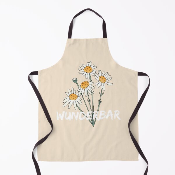 Item preview, Wunderbar - "Wonderful" German Typography Design with Daisy Flower Background designed and sold by RM-Journey.