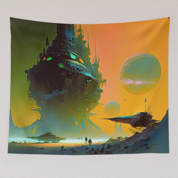 Item preview, Alien Terrains: A Fantastical Odyssey designed and sold by SeedDesign.