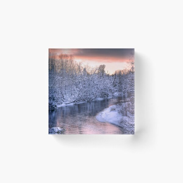 Item preview, Sunset on the Escanaba River, Gwinn, Michigan designed and sold by Daniel Arthur Brown Photography.