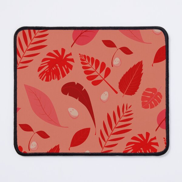 Item preview, Eggels Red Leaves designed and sold by Victoria Lehnard.