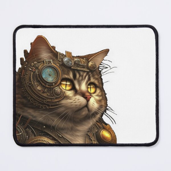 Item preview, Steampunk Animals - Mechanical Cats #13 designed and sold by MindAsylum.