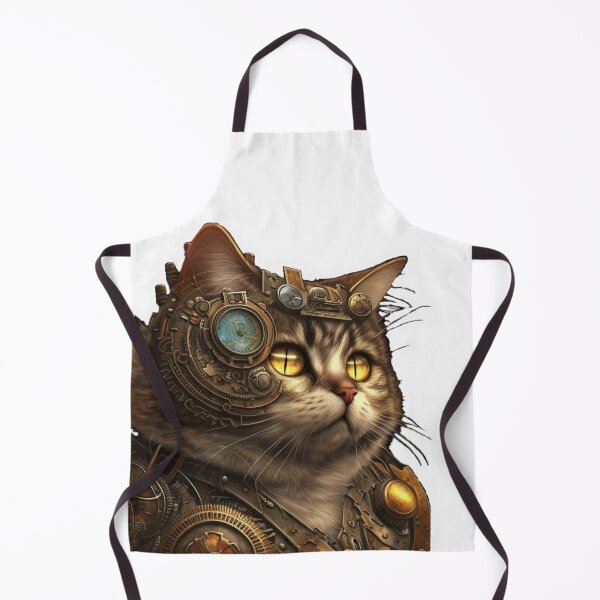 Item preview, Steampunk Animals - Mechanical Cats #13 designed and sold by MindAsylum.