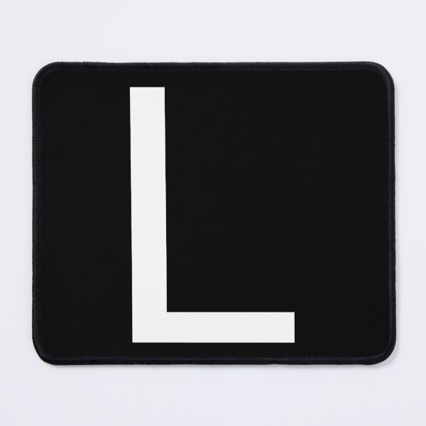 Item preview, Helvetica L in white designed and sold by winterwinter.