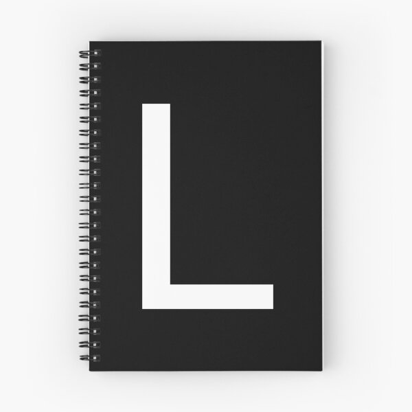 Item preview, Helvetica L in white designed and sold by winterwinter.
