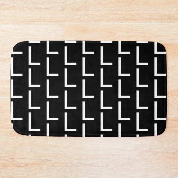 Item preview, Helvetica L in white designed and sold by winterwinter.