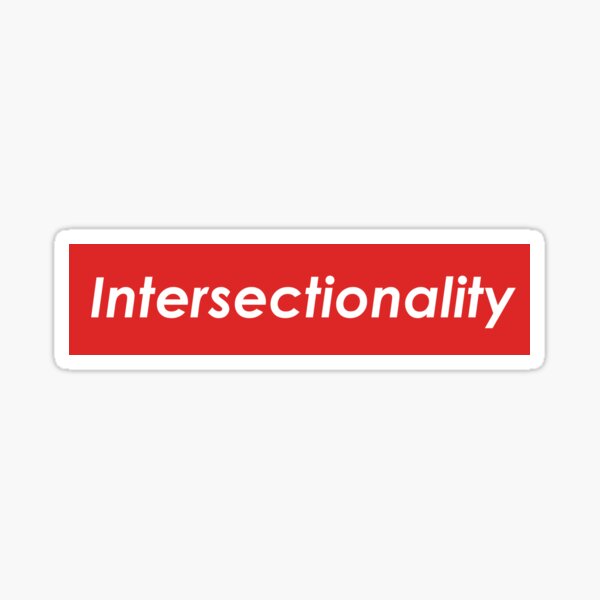 Intersektionalität ist Hip Sticker