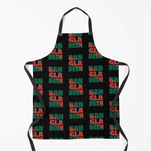Item preview, Bangladesh Word Large Sliced Text Print (green & red) designed and sold by dezanli.