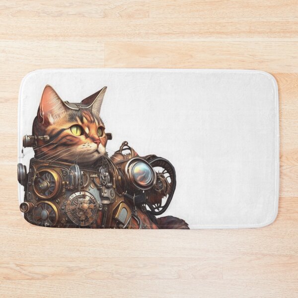 Item preview, Steampunk Animals - Mechanical Cats #14 designed and sold by MindAsylum.