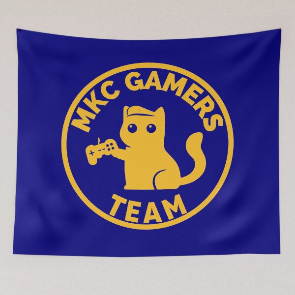 Item preview, MKC Gamers in Yellow (change the background colour!) designed and sold by MiniKitty.