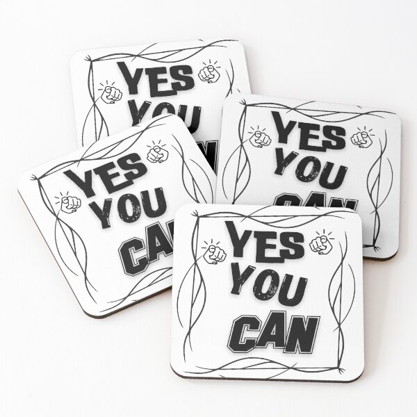 Item preview, Yes You Can motivationa quote designed and sold by smitke.