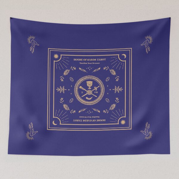 Item preview, House of Cards Tarot - Blue designed and sold by foxxscorp.