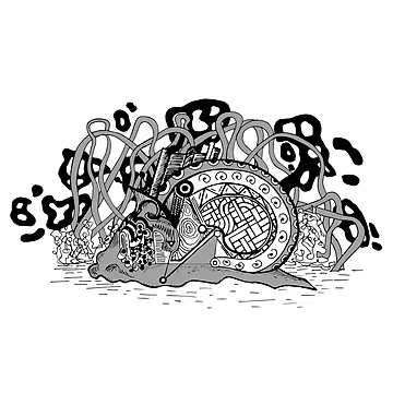 Artwork thumbnail, Snail by euglenii