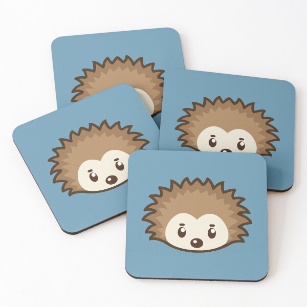 Item preview, Cute Kawaii Cartoon Hedgehog designed and sold by 8thStreetDesign.