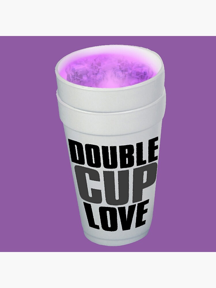 Purple Lean Cup | Metal Print