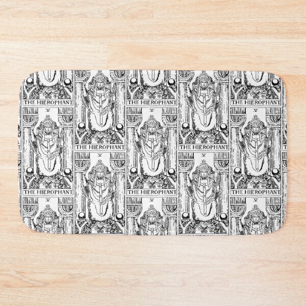 Item preview, The Hierophant Tarot in black designed and sold by winterwinter.
