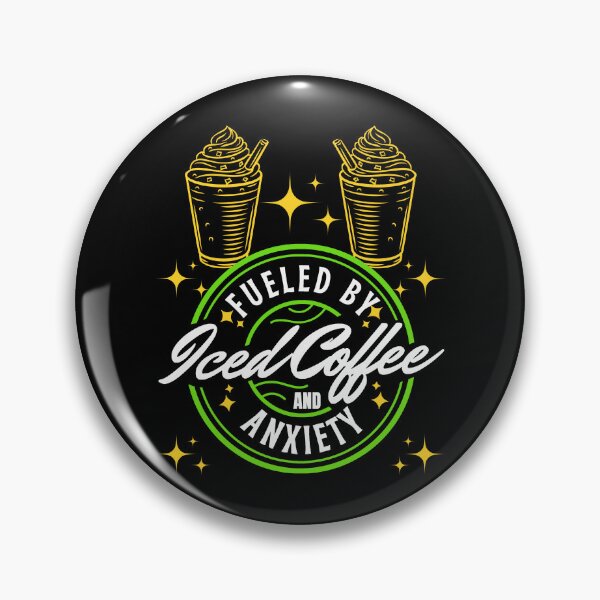 Item preview, Fueled By Coffee And Anxiety designed and sold by RockBeeDesigns.