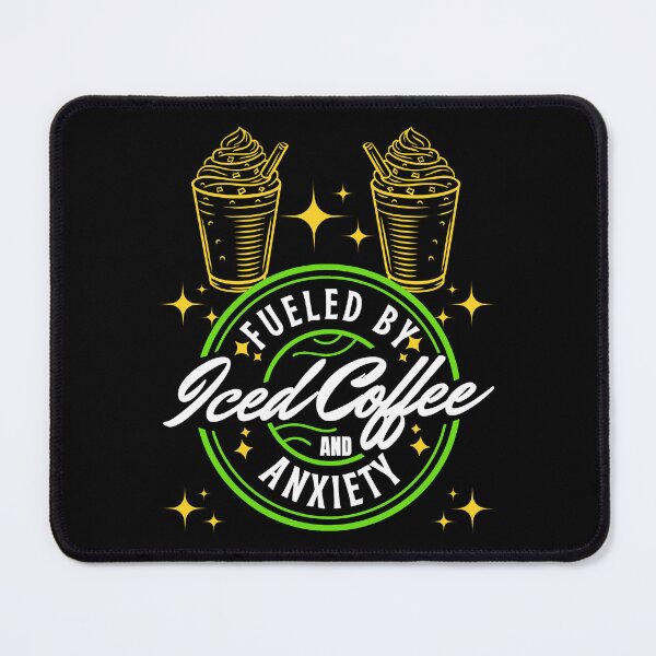 Item preview, Fueled By Coffee And Anxiety designed and sold by RockBeeDesigns.