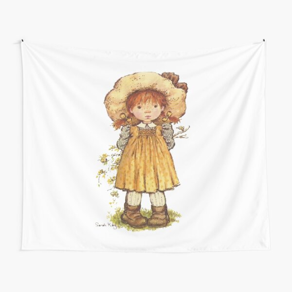 Sarah kay - Girl with nightie and hot-water bottle Sticker for