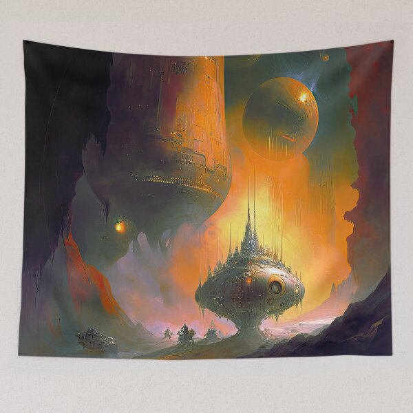 Item preview, Alien Terrains: A Fantastical Odyssey designed and sold by SeedDesign.