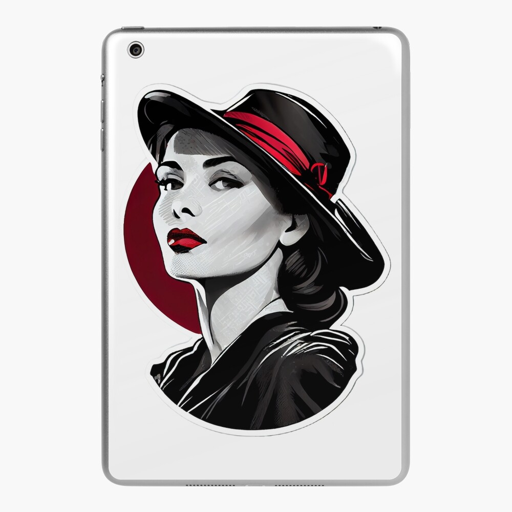 Beautiful Girl in Hijab Cartoon iPad Case & Skin for Sale by MrBadDream