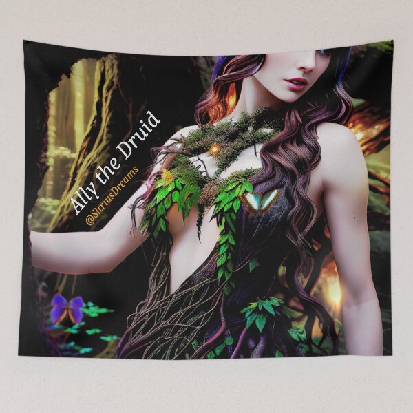 Item preview, Ally the Druid designed and sold by LittleSitrius.