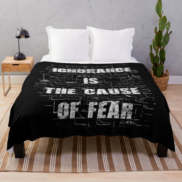 Item preview, Ignorance is The Cause of Fear designed and sold by AiInker.