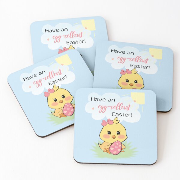 Item preview, Have an egg-cellent Easter! Funny punny Easter with a cute peep designed and sold by HajnalkArt.