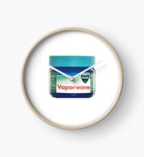 Vaporwave Vicks Vaporub Uhr