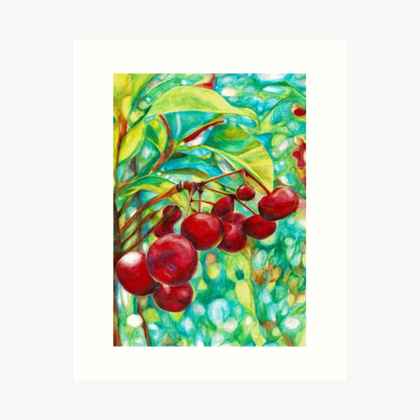 Red Berries Art Print