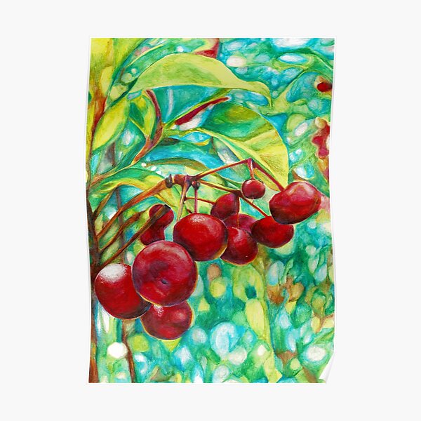Red Berries Poster
