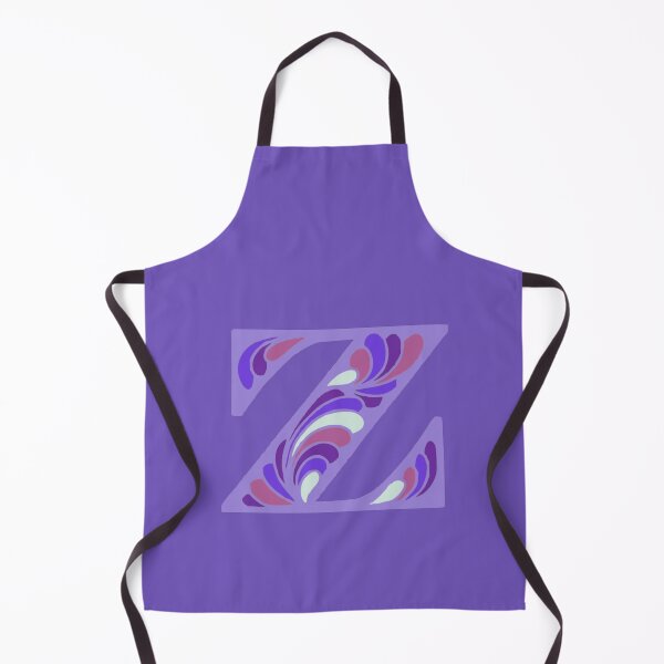 Item preview, Letter Z Fancy Monogram Hippie Initial Purple designed and sold by everything4eva.